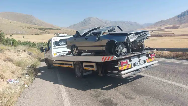 Elbistan'da Otomobil Takla Attı: 1 Yaralı