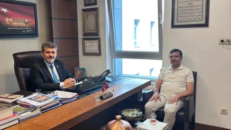 AK Parti Kahramanmaraş Milletvekili Debgici, Alpaslan Altındaş’ı Ağırladı