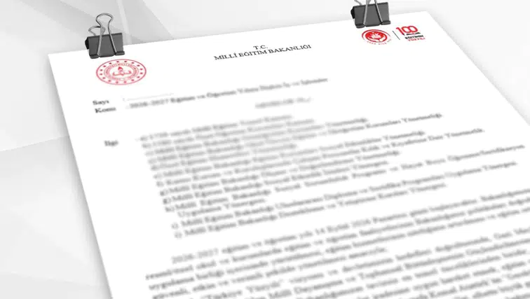 Eğitimde yeni dönem yol haritası netleşti... Genelge illere gönderildi