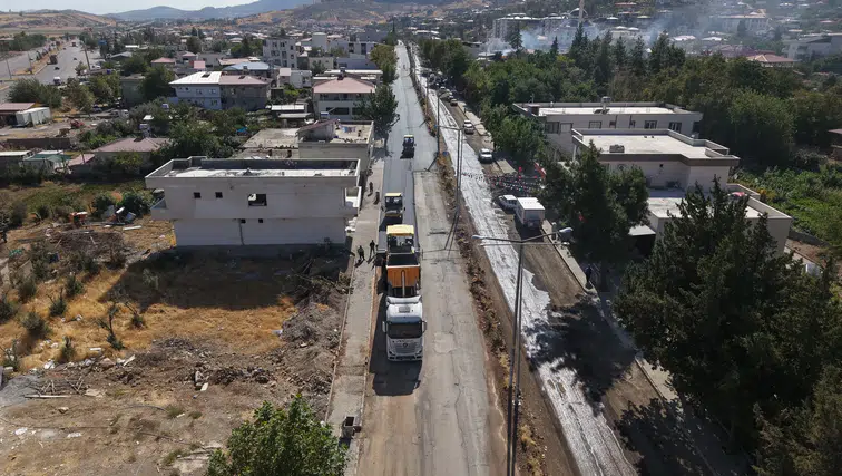 Şehit İsmail Orçan Bulvarı’nda Asfalt Mesaisi