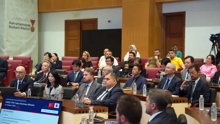 UNIDO Heyeti Kahramanmaraş’ta Projeleri İnceledi
