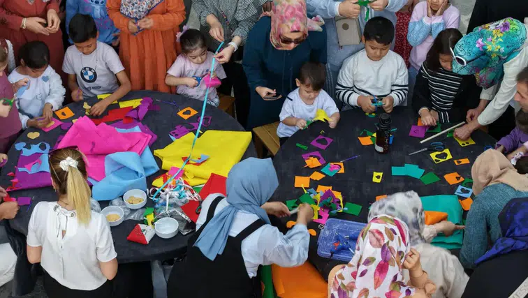 Kahramanmaraş Kalesi'nde çocuklar için renkli etkinlikler gerçekleştirildi