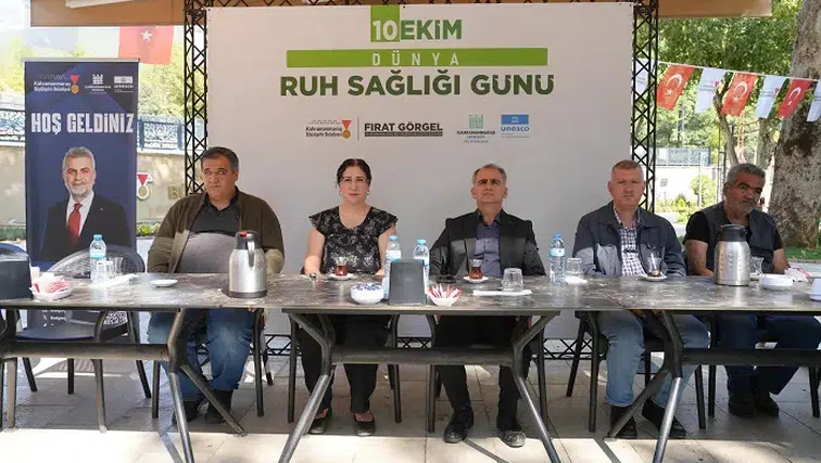 Kahramanmaraş’ta Dünya Ruh Sağlığı Günü İçin Sosyal Buluşma