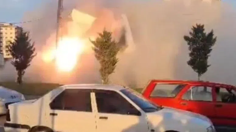 Kahramanmaraş'ta Kontrollü Yıkımın Korkutucu Anları