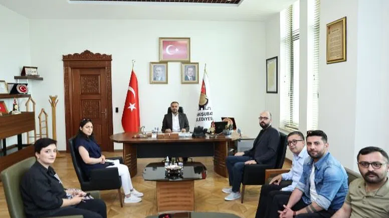 Basın Mensuplarından,Hanifi Toptaş'a Hayırlı Olsun Ziyareti