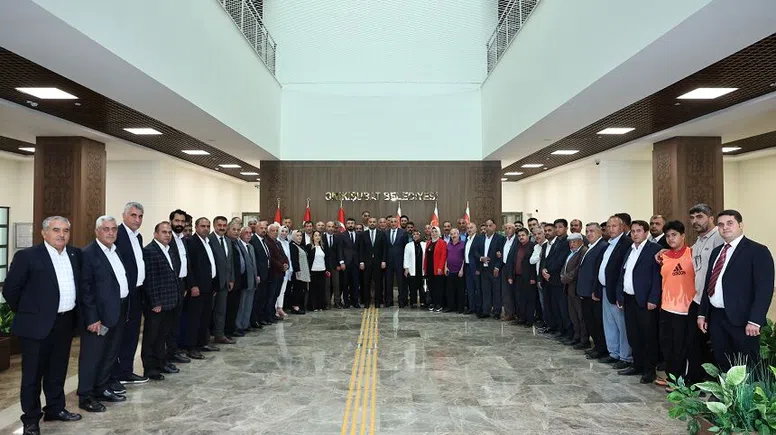 Başkan Toptaş, muhtarlarla buluştu