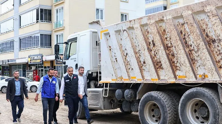 Başkan Toptaş'ın Yol Çalışmaları