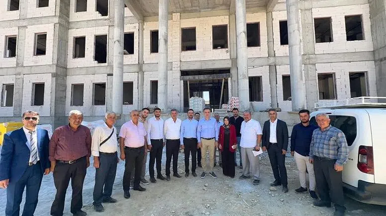 Nurhak’ın Hükümet Konağı inşaatı hızla ilerliyor