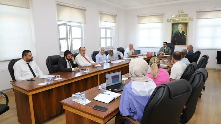 Pazarcık’ta Afet Koordinasyon Çalışması Gerçekleştirildi