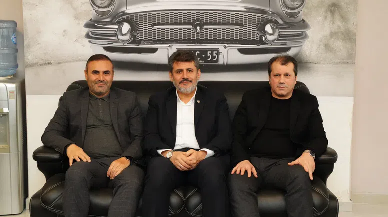 Debgici Pazarcık'ta Eski Başkanlar İle Bir Araya Geldi