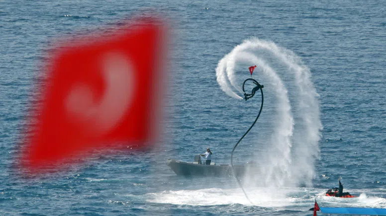 Denizdeki 23 Nisan Korteji Görsel Şölen Oluşturdu