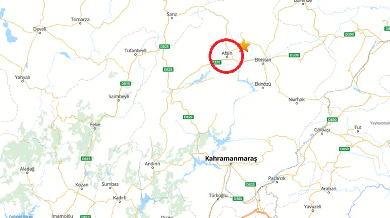 Kahramanmaraş Güne Depremle Başladı