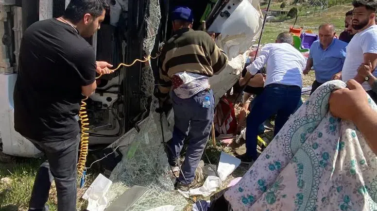 Kahramanmaraş’ta Tır Kaza Yaptı