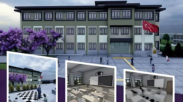Pazarcık’a 24 Derslikli Yeni Ortaokul Geliyor