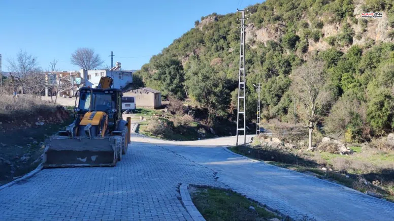 Andırın'da Parke Kilit Çalışmaları Vatandaşları Memnun Etti