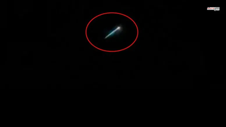 Gizemli Işık Vatandaşları Hayrete Düşürdü