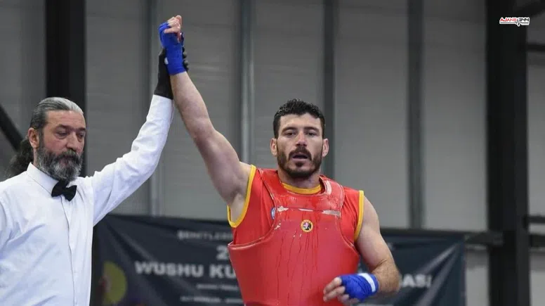 Afşinli öğretmen Wushu Kung Fu'da Türkiye şampiyonu oldu
