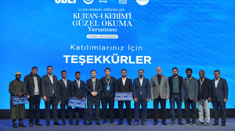 Uluslararası Öğrenciler Kur’an-ı Kerim’i Güzel Okuma Yarışması Sonuçlandı