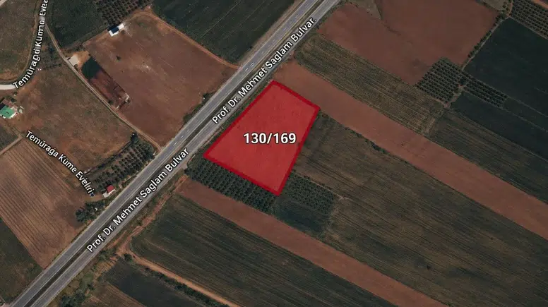 Kahramanmaraş'ta 7 Bin Metrekare Tarla İcradan Satışa Çıkarıldı