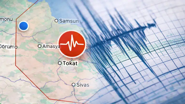 Tokat’ta 5.5 Büyüklüğünde Deprem