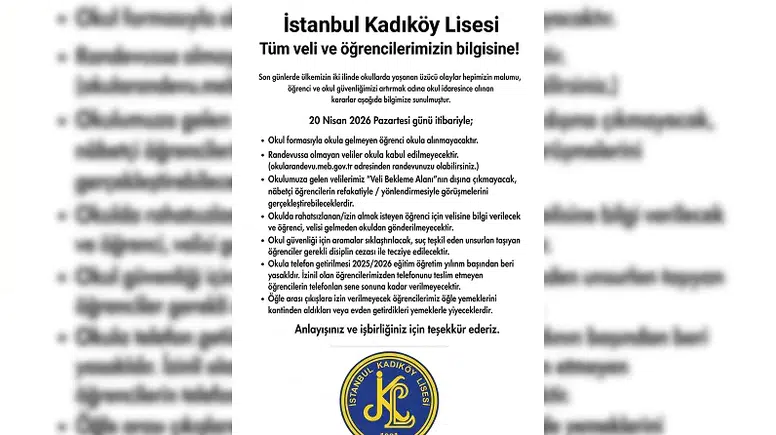 Lisede Güvenlik Kuralları Yeniden Düzenlendi