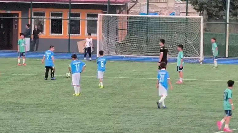 Kahramanmaraş'ta Hakemden Alkış Alan Hareket: Yusuf'un Gol Sevinci