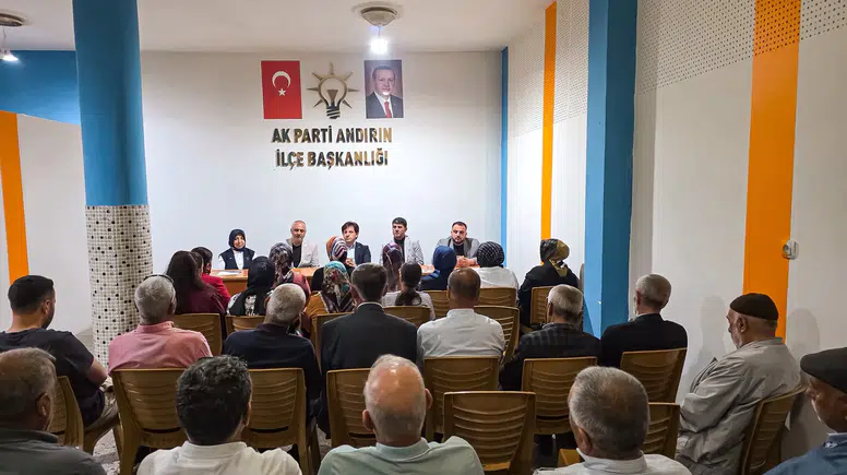 AK Parti Andırın İlçe Danışma Meclisi Toplantısı Yapıldı