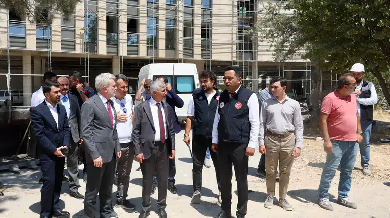 Ünlüer ve Görgel Üç Önemli Projeyi Yerinde İnceledi