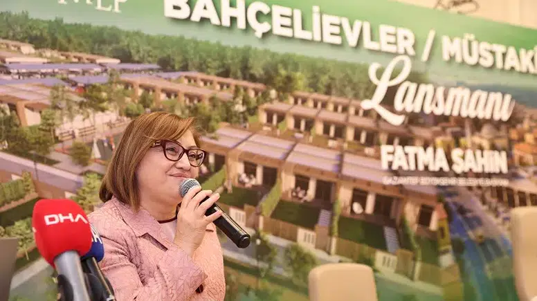 Gaziantep'te 20 Bin Bahçeli Ev Projesi Tanıtıldı