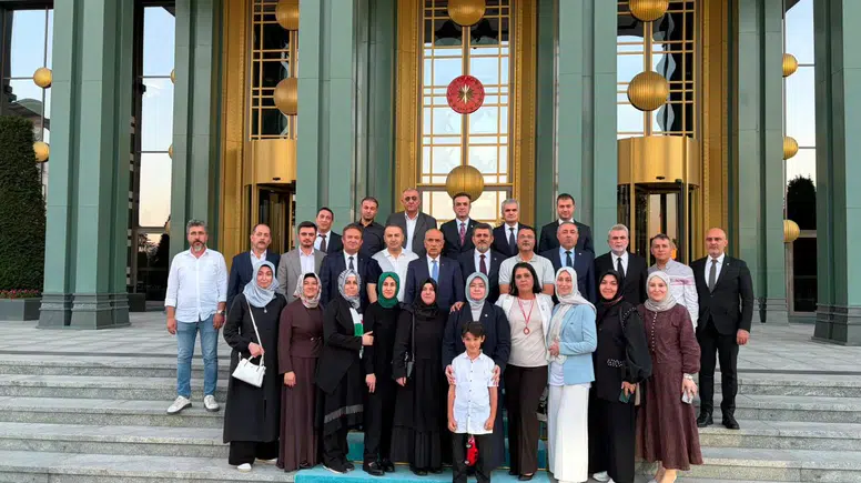 Erdoğan, Ayser Çalık Ailelerini Külliye’de Ağırladı