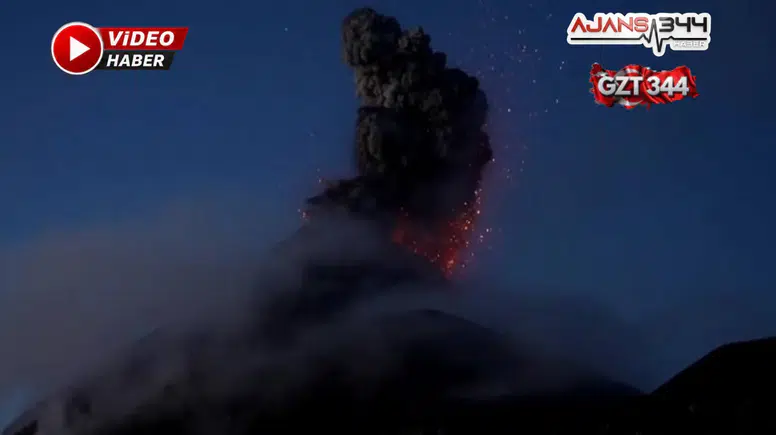 Canlı Yayında Fuego Yanardağı Patladı: O Anlar Kamerada