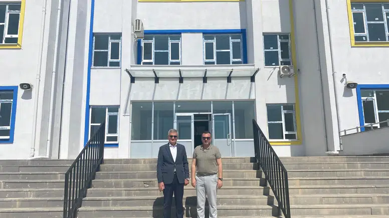 Türkoğlu’nda Eğitim Yatırımlarına Yakın Takip: Akpınar Sahada