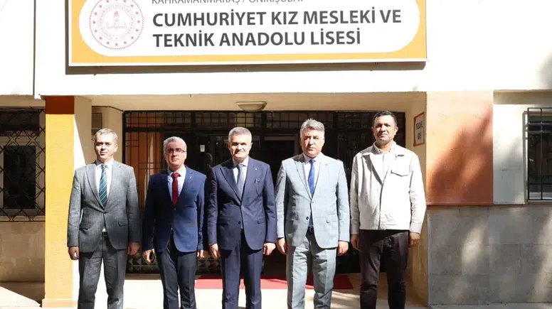 Turan Akpınar’dan Cumhuriyet MTAL’ye eğitim ziyareti