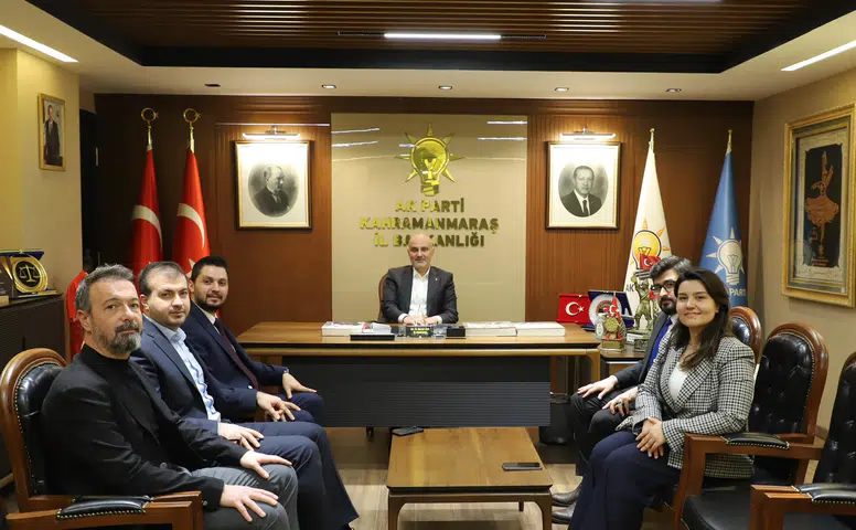 Ankara Genç Kahramanmaraşlılar Derneği İl Başkanı'nı Ziyaret Etti