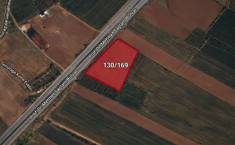 Kahramanmaraş'ta 7 Bin Metrekare Tarla İcradan Satışa Çıkarıldı