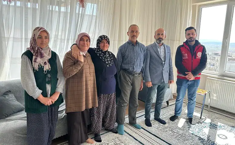 Şehit Ailesine Anlamlı Ziyaret Gerçekleşti