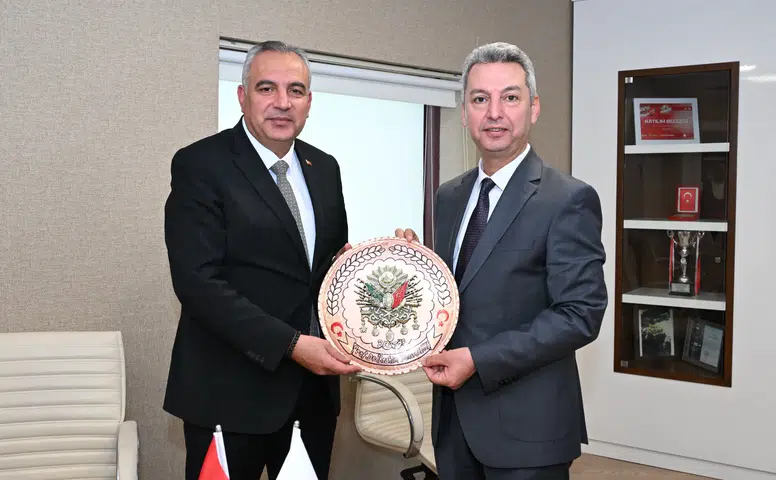 Muhtarlar Derneği'nden KSÜ Rektörü Okumuş ziyaret