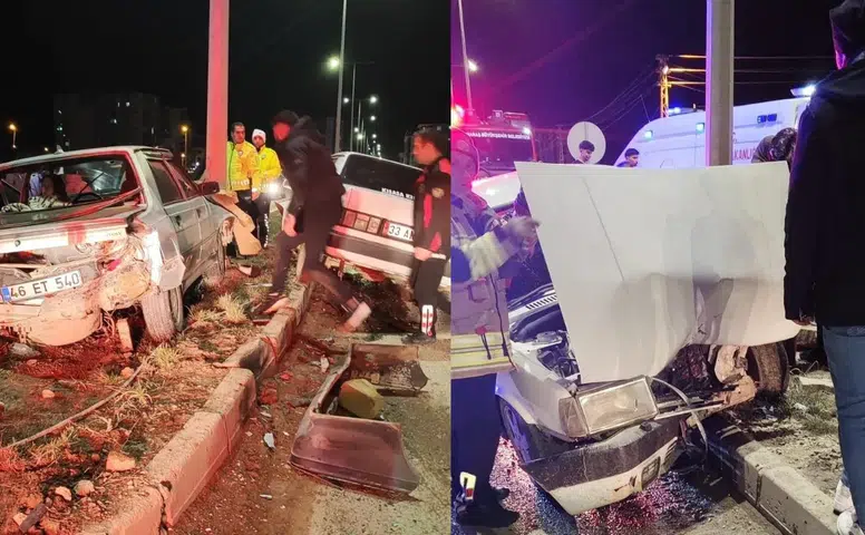 Kahramanmaraş Elbistan ve Afşin'de trafik kazaları! 5 yaralı var