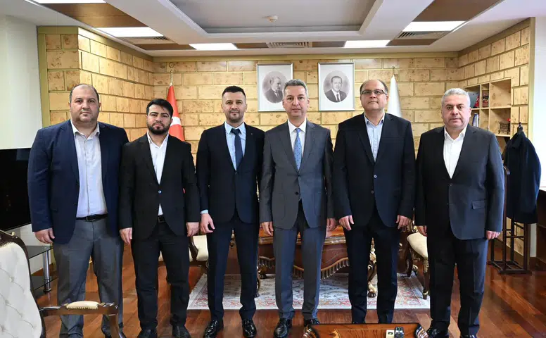 Sağlık-Sen’den KSÜ Rektörü Okumuş’a Hayırlı Olsun Ziyareti