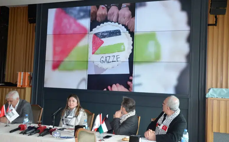 Maraş'ta "Filistin İçin Birleşme" Temalı Nöbet Toplantısı Düzenlendi