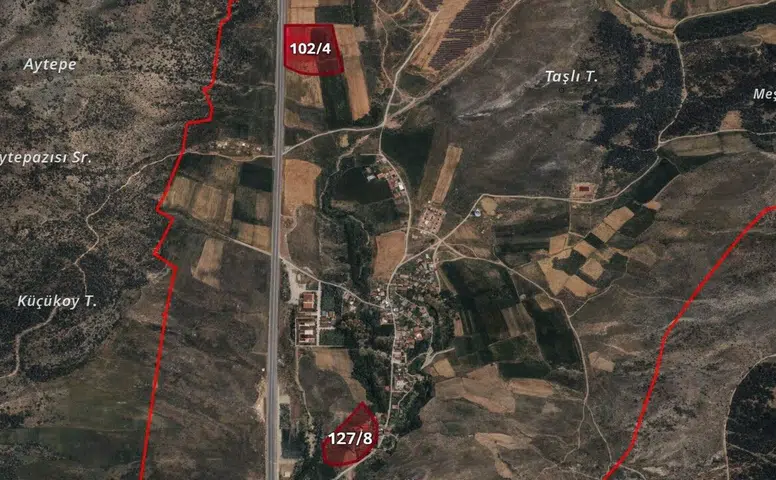Göksun’da İcradan İki Tarım Arazisi Satışa Çıkarıldı