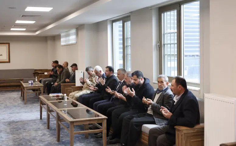 Vali Ünlüer ve Protokolden Zorkun Ailesine Başsağlığı