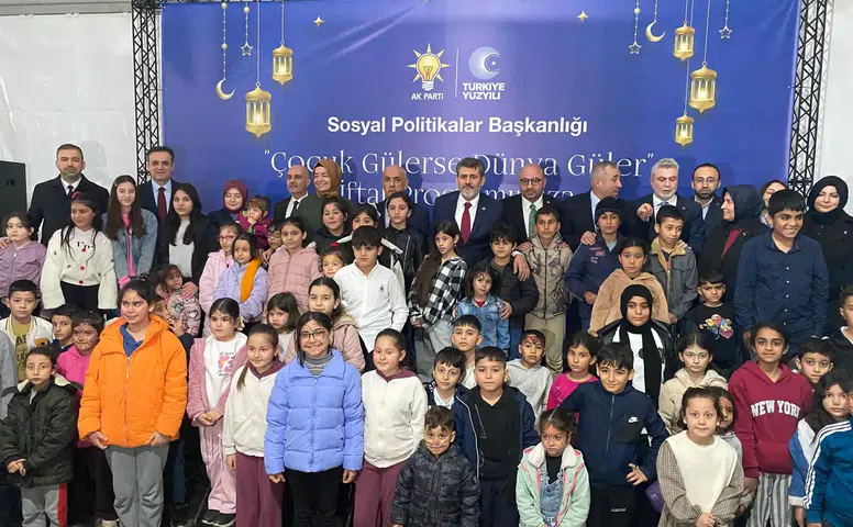 750 Yetim ve Öksüz Çocuğa İftar ve Kıyafet Dağıtımı Yapıldı