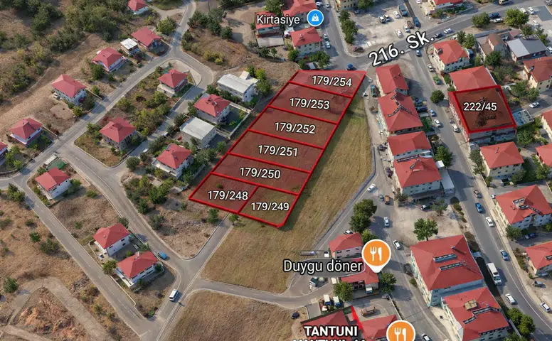 Andırın Belediyesi 8 taşınmazı açık ihale ile satışa sunuyor