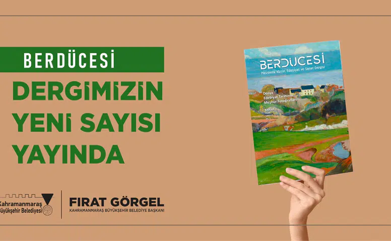 UNESCO edebiyat şehrinin yeni dergisi Berdücesi çıktı