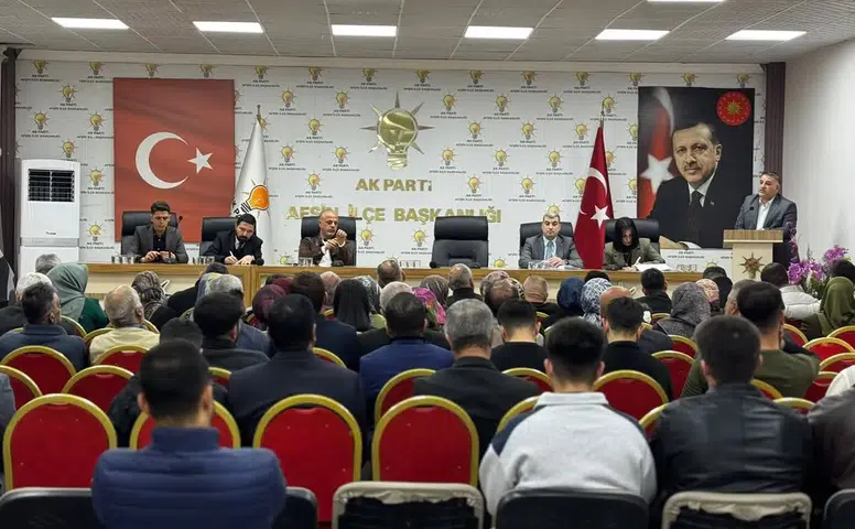 Afşin'de Önemli Teşkilat Toplantısı Gerçekleşti