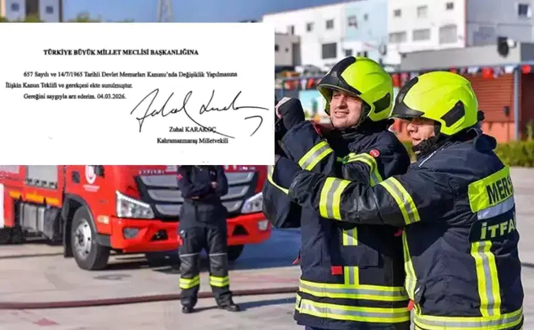 İtfaiyeciler İçin “İtfaiye Hizmetleri Sınıfı” Teklifi Meclis’e Sunuldu