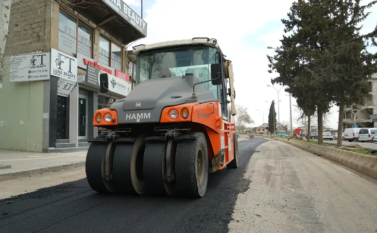 Şehir Merkezinde Asfalt Seferberliği Başladı