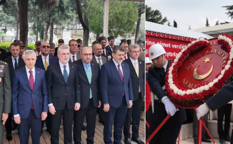 Kahramanmaraş Şeyh Adil Mezarlığı'nda Şehitler Anıldı