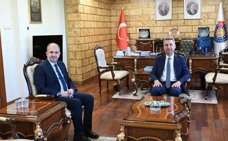 Müftü Güller’den Rektör Okumuş’a Ziyaret